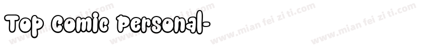 Top Comic Personal字体转换